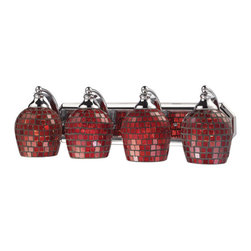 Elk Lighting - Elk Lighting 570-4C-CPR Vanity Lighting Vanity - Bathroom Vanity Lighting
