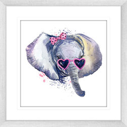 Sunny Safari Collection - Framed Wall Art (SAF03) - Kids Wall Decor