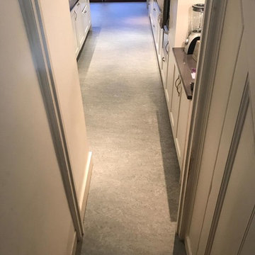 Marmoleum Flooring To Kitchen In Vauxhall