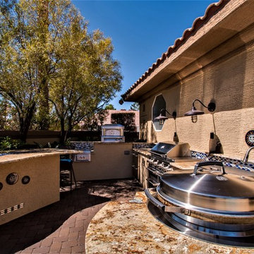 Project Outdoor Kitchen + Fire Table