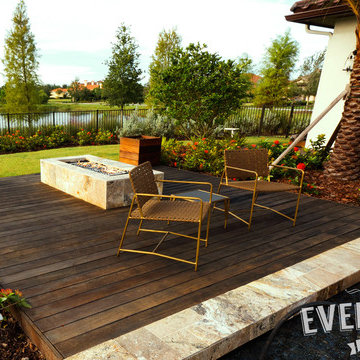 Modern Ipe Deck in Florida