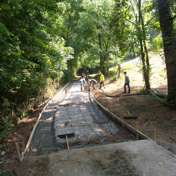 Middle Driveway Replacement & Rip Rap Swale
