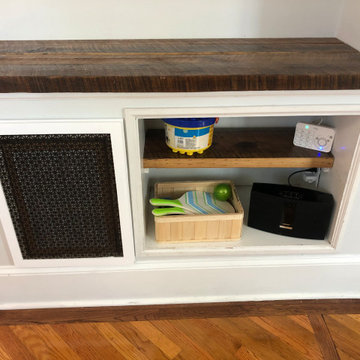 Custom Return & Reclaimed Wood Top