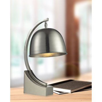 Springdale 1 Light Desk Lamp, Polished Nickel
