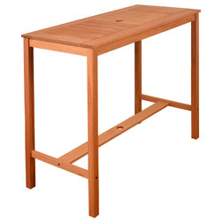 Transitional Outdoor Dining Tables by International Home Miami Corp