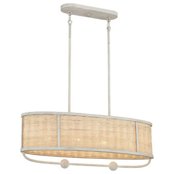 4 Light Chandelier in Transitional Style - 12 Inches Wide by 12 Inches High-Off