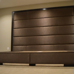 Custom Platform Bed w/ Headboard - Headboards