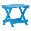 Blue Folding Adirondack Table