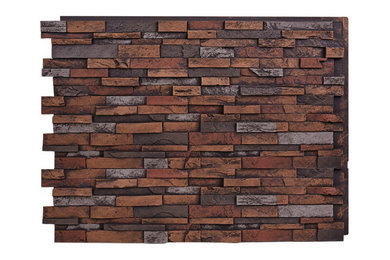 147-36-EVEREST DEEP SLATE STACKED WALL PANEL - 36"H