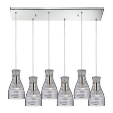 Elk Lighting 46107/6RC Strata 6-Light Pendant Light