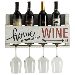 Farmhouse Wine Racks by Del Hutson Designs