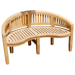 Transitional Outdoor Benches by Achla Designs