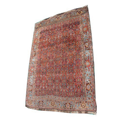 Rare 19th century Persian Bijar rug - Floor Rugs