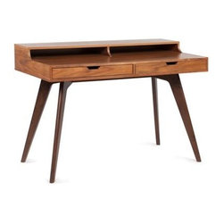 Crimson Writing Desk - Desks And Hutches