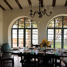 windows in archway