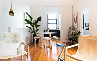 My Houzz: A Cool Inner-City Pad Decorated With Light, Love and Art