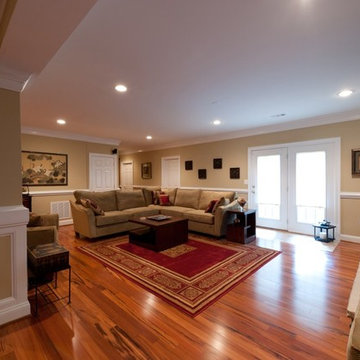 A Home in the Basement Adds Space for Family in Ashburn, Virginia