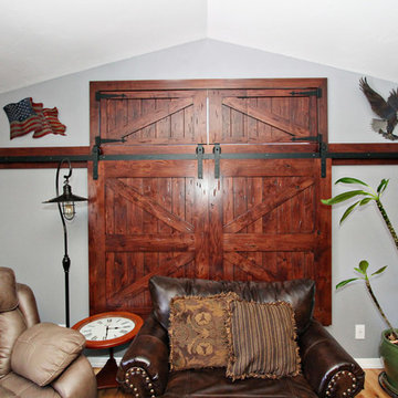 Knotty Alder Kitchen with Double Island, Jerome Idaho