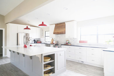 Country kitchen photo in Other