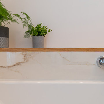 Transformation d'un dressing en salle de bain parentale