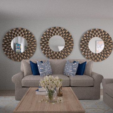 3D Design, Moodboard and shopping list package * Livingroom Design