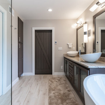Gorgeous and Serene Master Bath in Annandale VA