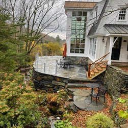 Patio/retaining wall - Landscaping Stones And Pavers