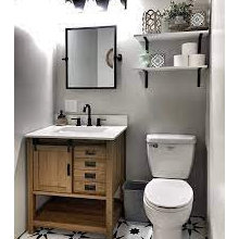 1/2 bath