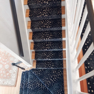 Deerfield Custom Stair Runner + Hallway Runner