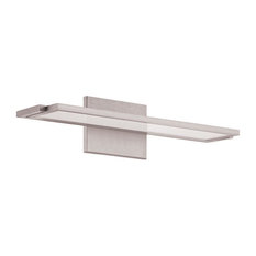 WAC Lighting Line 18" LED Soft White Bath & Wall Light, Brushed Aluminum