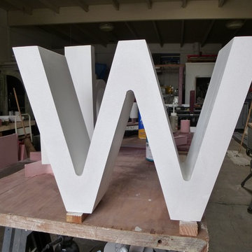 Dimensional Letters, Signs and Logo