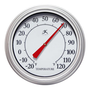 Geneva 16 Indoor Outdoor Wall Thermometer Decorative Thermometers By Whitehall Products