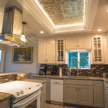 A new look for an outdated kitchen