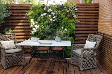Proyecto de terraza en madera