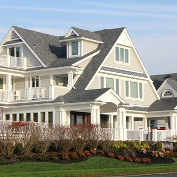 Recessed PVC Column Wraps