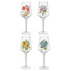 Portmeirion Botanic Garden Set of 4 Wine Glasses