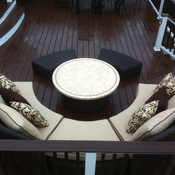 Trex Transcends Lava Rock Decking