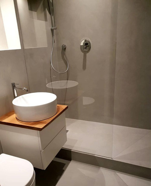 Sanierung Minibadezimmer - VORHER NACHHER