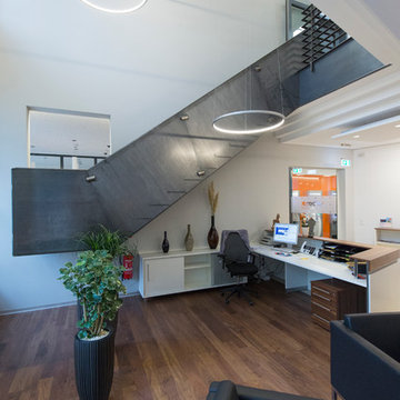 Raw Metal Staircase