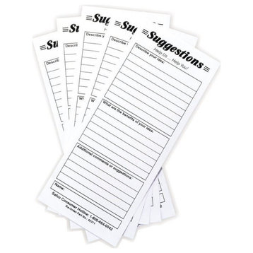 Safco Refill Suggestion Cards (Set of 60)