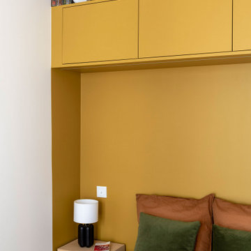 Rénovation complète et colorée d’un appartement de 37m²