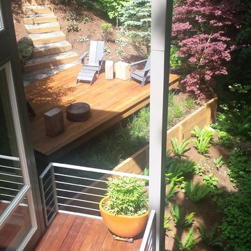 Ipe Deck / Steel Railings