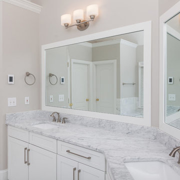 ELEGANT MARBLE MASTER BATHROOM