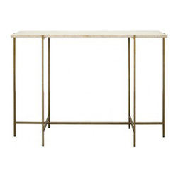 Worlds Away Aaron BRZ - Dining Tables
