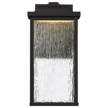 Eurofase Lighting 44476 Venya 12" Tall LED Outdoor Wall Sconce - Black