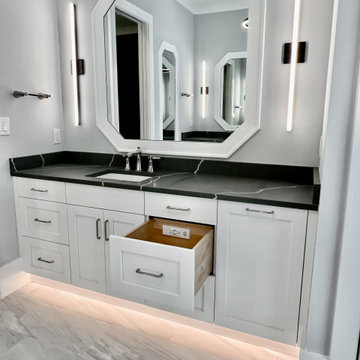 Bathroom Vanity In-Drawer Outlets
