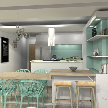 Reforma de  Cocina para Apartamento