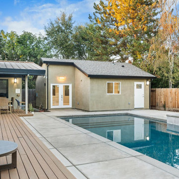 495 SF Poolside ADU
