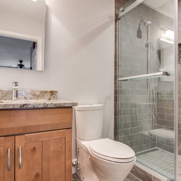 Gray Inspired Bathroom