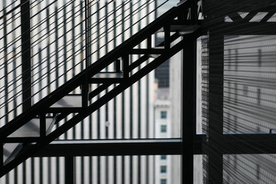 Staircase - contemporary staircase idea in Seattle